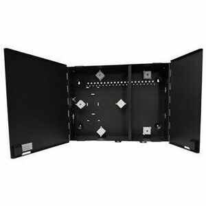 Ortronics Mounting Enclosure for Splice Cassette, Adapter Panel, Splice Tray - Black - Steel