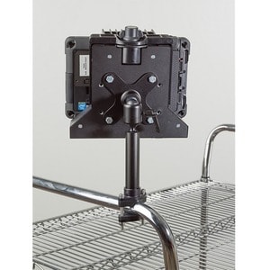 Zirkona Pole Mount for Monitor - 1 Display(s) Supported - 9.98 kg Load Capacity - 75 x 75 - VESA Mount Compatible - Anodiz