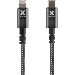 Xtorm Original 1 m Lightning/USB-C Data Transfer Cable for Mobile Phone, Notebook, Tablet - First End: 1 x Lightning - Mal