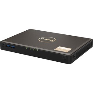 QNAP NASbook TBS-464-8G SAN/NAS Storage System - 4 GB Flash Memory Capacity Celeron N5105 Quad-core (4 Core) - 8 GB RAM - 