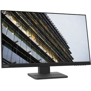 Lenovo ThinkVision E24-28 24" Class Full HD LCD Monitor - 16:9 - Raven Black - 60.5 cm (23.8") Viewable - In-plane Switchi