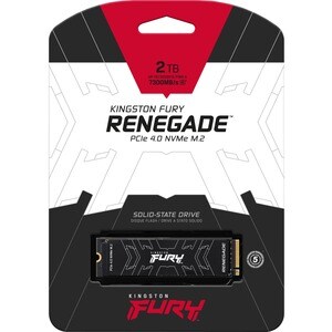 Kingston FURY Renegade Solid State-Laufwerk - M.2 2280 Intern - 2 TB - PCI Express NVMe (PCI Express NVMe 4.0 x4) - Deskto