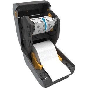 Zebra ZD621R Desktop Thermal Transfer Printer - Monochrome - Label/Receipt Print - Ethernet - USB - USB Host - Serial - RF
