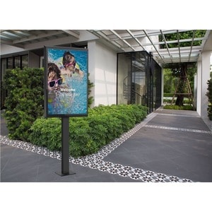 POF 7602 OUTDOOR FLOOR STAND FOR LG 55XE4F