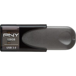 PNY Turbo Attache 4 USB 3.0 Flash Drive - 128 GB - USB 3.0 - 1 Year Warranty