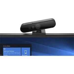 Caméra de Vidéoconférence Lenovo - Noir - USB Type C - 1 Unité - Vidéo 1920 x 1080 - 95° Angle - Microphone - Ordinateur, 