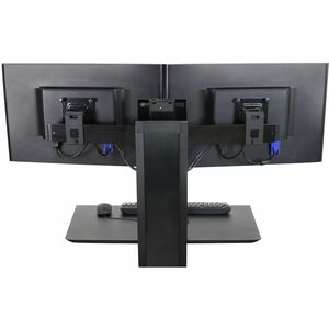 Ergotron Mounting Pivot for Workstation - 2 Display(s) Supported - 9.98 kg Load Capacity - 100 x 100, 75 x 75 - VESA Mount