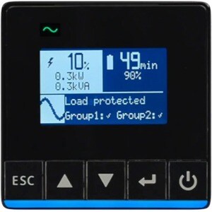Eaton Line-interactive UPS - 3 kVA/3 kW - 2U Rack/Tower - 230 V AC Input - 200 V AC, 208 V AC, 220 V AC Output - 8 x IEC 6