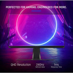 ViewSonic Elite XG271QG 27 Zoll Class WQHD Gaming-LCD-Monitor - 16:9 Format - Schwarz - 68,6 cm (27 Zoll) Viewable - IPS-T