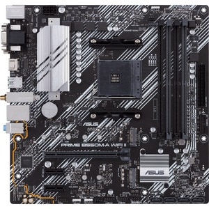 Carte Mère Asus Prime B550M-A WIFI II - AMD B550 Chipset - Socket AM4 - Micro ATX - Ryzen 3, Ryzen 5, Ryzen 7, Ryzen 9, Ry