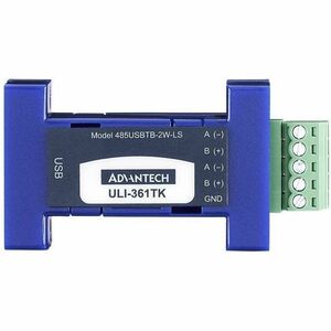 Advantech Serial/USB Data Transfer Adapter - 1x RS-485 Serial - Female - 1x USB 2.0 Type B - Female