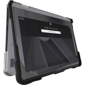 Gumdrop SlimTech for Lenovo 500e/500w/300e/300w Chromebook 3rd Gen (2-in-1) - For Lenovo Chromebook - Textured Grip - Blac