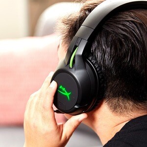 HyperX CloudX Flight - Wireless Gaming Headset (Black-Green) - Xbox - Stereo - Wireless - Over-the-ear - Binaural - Ear-cu