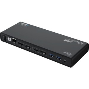 Urban Factory HUBEE Pro USB Type C Docking Station for Monitor, Notebook, Desktop PC - 100 W - 2 Displays Supported - 4K, 