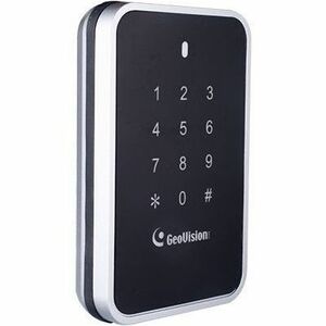 GeoVision GV-RKD1352 Card Reader - Black Access Control System, Indoor, Outdoor - Key Code, Radio-frequency Identification
