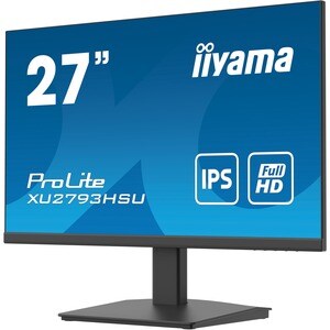 iiyama ProLite XU2793HSU-B4. Taille de l'écran: 68,6 cm (27"), Résolution de l'écran: 1920 x 1080 pixels, Type HD: Full HD
