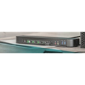 Digitus DS-12890 KVM Switchbox - 4 Computer(s) - 2 Local User(s) - 4096 x 2160 - 50 Hz, 60 Hz - 8 x USB - USB 2.0 - 1 x HD