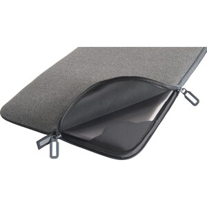 Tucano Mélange Carrying Case (Sleeve) for 39.6 cm (15.6") Notebook - Black, Grey - Bump Resistant Interior, Scratch Resist