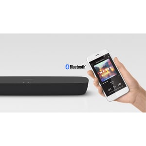 Panasonic SoundBox SC-HTB200 2.0 Bluetooth Sound Bar Speaker - 80 W RMS - Wall Mountable - Virtual Surround Sound, Dolby D