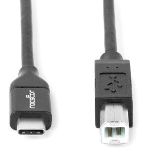 Rocstor Premium USB-C to USB-B Cable - 10 ft USB-C/USB-B Data Transfer Cable for Printer, Scanner, Hard Drive, Tablet, Ult