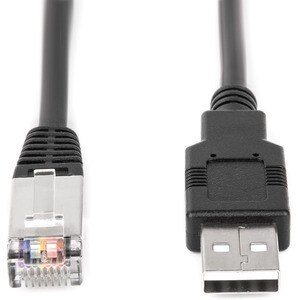 Rocstor Premium Cisco USB Console Cable - USB Type-A to RJ45 Rollover Cable - 6 ft RJ-45/USB Network/Data Transfer Cable f
