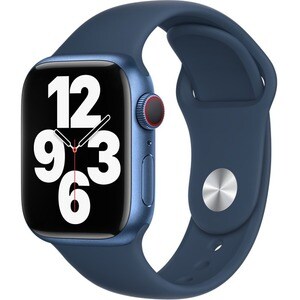 Apple 可调节 智能表带 - 正常 - 扣针式 Attachment - 深渊蓝 - 氟橡胶