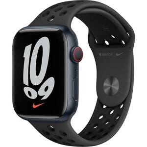 Apple 可调节 智能表带 - 正常 - 扣针式 Attachment - 炭黑/黑色 - 氟橡胶