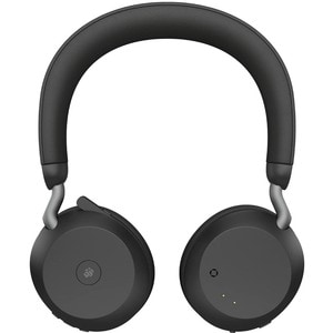 Jabra Evolve2 75 无线 入耳式 立体声 耳机 - 黑 - 双声道 - 耳罩 - 3000 cm - 蓝牙 - 20 Hz 到 20 kHz - 微机电（MEMS ）技术 麦克风 - 降噪 - A 型 USB