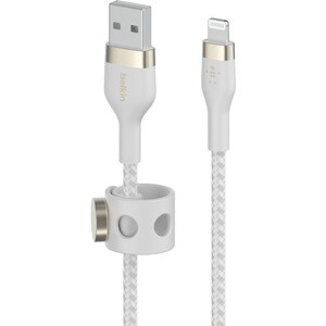 Belkin BoostCharge Pro Flex 1,01 m Lightning/USB Datentransferkabel - Cable for iPhone, iPad, iPod, iPad Air, iPad Pro, iP