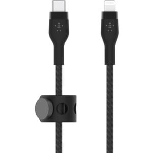 Belkin BoostCharge Pro Flex 2,99 m Lightning/USB-C Datentransferkabel - Cable for iPhone, iPad, iPod, iPad Air, iPad Pro, 