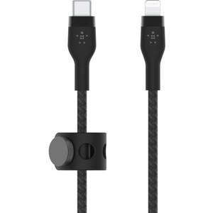 Belkin BoostCharge Pro Flex 2,99 m Lightning/USB-C Datentransferkabel - Cable for iPhone, iPad, iPod, iPad Air, iPad Pro, 