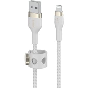 Belkin BoostCharge Pro Flex 1,01 m Lightning/USB Datentransferkabel - Cable for iPhone, iPad, iPod, iPad Air, iPad Pro, iP
