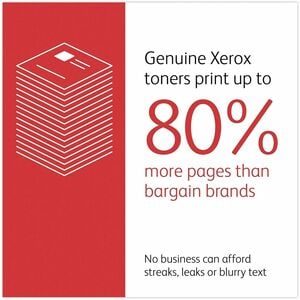 Xerox Original High Yield Laser Toner Cartridge - Single Pack - Black - 1 / Each - 8000 Pages