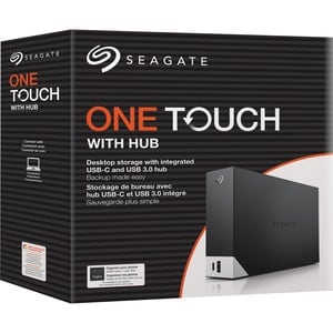 Seagate One Touch STLC6000400 6 TB Hard Drive - 3.5" External - SATA (SATA/600) - Shingled Magnetic Recording (SMR) Method