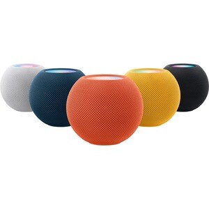 Apple HomePod mini 蓝牙 智能音箱 - Siri 支持 - 白 - 360° Circle Sound - 无线局域网