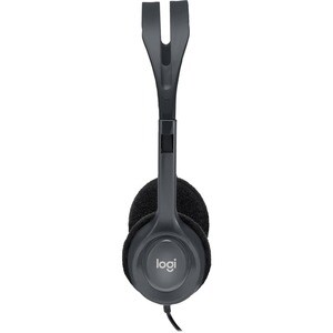 Logitech H111 有线 头戴式 立体声 耳机 - 双声道 - 上耳式 - 32 欧姆 - 20 Hz 到 20 kHz - 235 cm 线缆 - 迷你手机（3.5毫米）