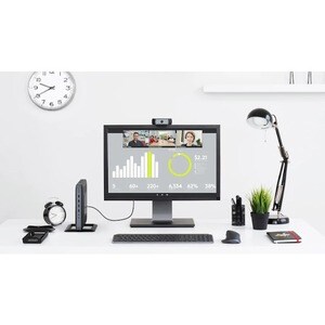 Logitech C930c 视频会议摄像头 - 3 百万象素 - 30 fps - A 型 USB - 1920 x 1080 视频 - 自动对焦 - 90° Angle - 4x 数字变焦 - 麦克风 - 用于 显示器, 笔记本电脑, 计算机
