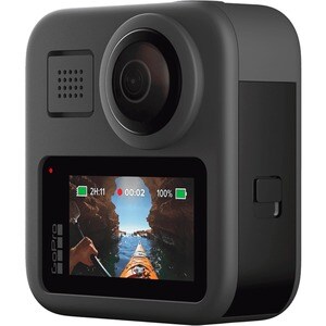 GoPro MAX 数码摄像机 - LCD 触控屏 - 6K - 16:9 - USB - SD - GPS - 存储卡 - 无线局域网 - 粘合剂安装