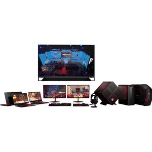 HP 鼠标垫 - 3.8 毫米 x 899.9 毫米 x 399.8 毫米 尺寸 - 黑 - 橡胶 - 防滑