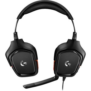 Logitech G G331 有线 头戴式 立体声 游戏用头戴式耳机 - 双声道 - 耳罩 - 39 欧姆 - 20 Hz 到 20 kHz - 200 cm 线缆 - 心形麦克风, 单向 麦克风