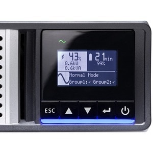 Eaton 5PX G2 2000VA Rack/Tower UPS - 2U Rack/Tower - 120 V AC, 230 V AC Input - 200 V AC, 208 V AC, 220 V AC Output - Pure