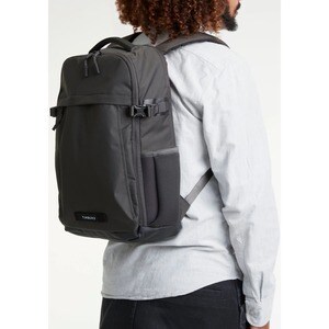Timbuk2 Division Carrying Case (Backpack) for 15" Notebook - Eco Titanium - Water Resistant Bottom - Nylon Body - Shoulder