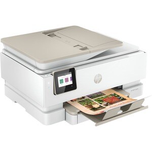 HP ENVY Inspire 7924e Kabellos - Tintenstrahl-Multifunktionsdrucker - Farbe - Portobello - Kopierer/Drucker/Scanner - 22 S