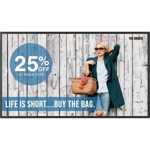 Sharp PNHS501 50" Class 4K Ultra-HD TFT LCD Professional Display, High Brightness - 49.50" (1257.30 mm) LCD - Thin Film Tr