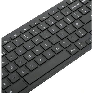 Targus AKB872UK Keyboard - Wireless Connectivity - English (UK) - QWERTY Layout - Black - Scissors Keyswitch - Bluetooth -