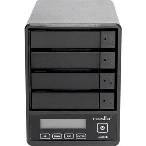 Rocstor Rocpro U35 USB Type-C Desktop RAID Storage - Rocstor Rocpro U35 Professional Desktop RAID - 3.5" or 2.5" Hard Driv