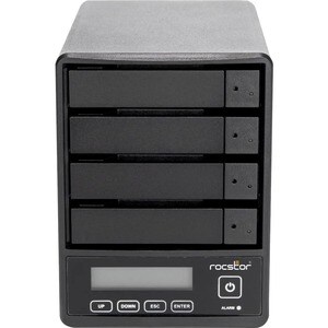 Rocstor Rocpro U35 USB Type-C Desktop RAID Storage - Rocstor Rocpro U35 Professional Desktop RAID - 32TB (4x8TB) HDD Insta