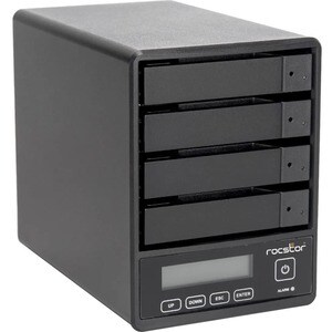 Rocstor Rocpro U35 USB Type-C Desktop RAID Storage - Rocstor Rocpro U35 Professional Desktop RAID - 40TB (4x10TB) HDD Inst