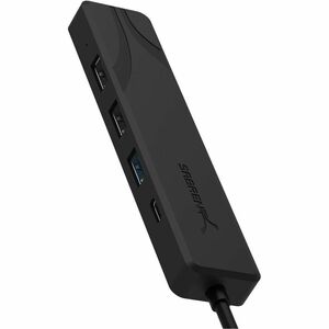 Sabrent Multi-Port USB Type-C Hub - for Keyboard, Mouse, Flash Drive, Printer, HDTV, Monitor, Projector, Notebook, Desktop