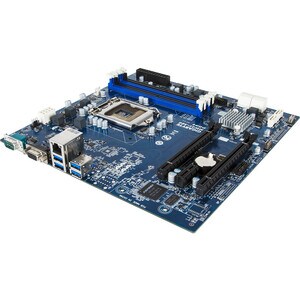 Gigabyte MW21-SE0 Server Motherboard - Intel C232 Chipset - Socket H4 LGA-1151 - Micro ATX - 16 GB DDR4 SDRAM Maximum RAM 